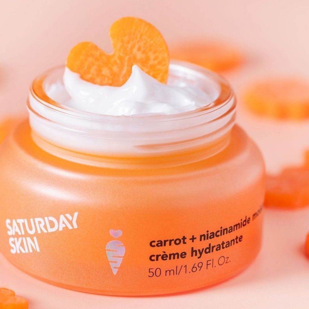 Saturday Skin Carrot and Niacinamide Moisturizer K-beauty